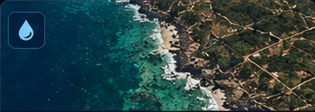 Generic synthetic geospatial project visual